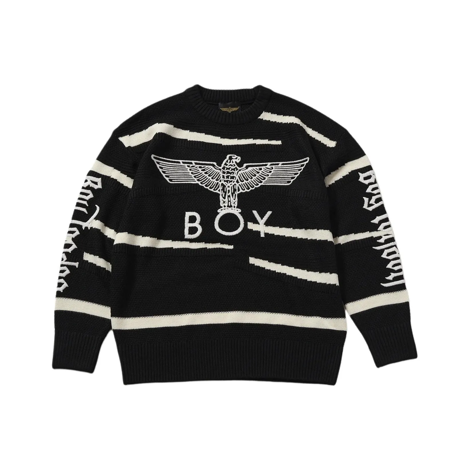 BOY LONDON Черные Мужские Свитера