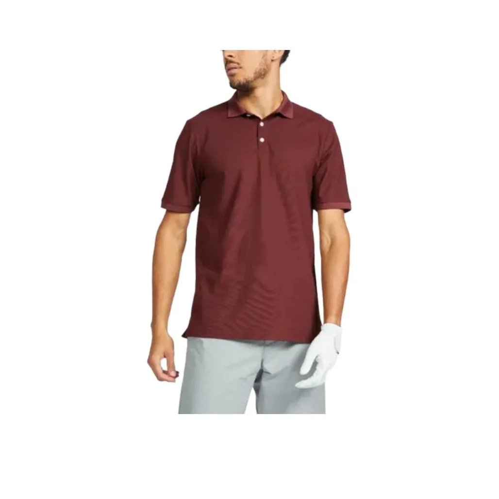 DECATHLON Polo Shirts Men Burgundy Red