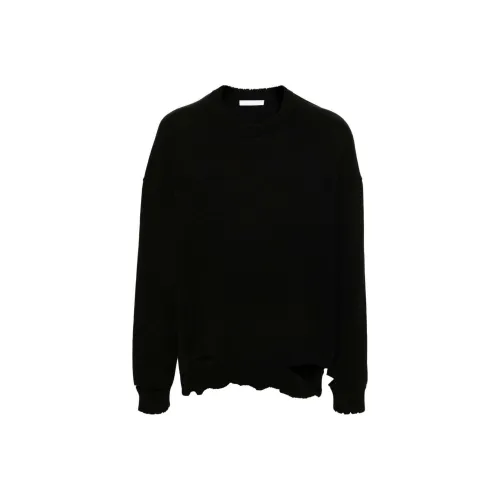 Helmut Lang Черный Унисекс Трикотаж