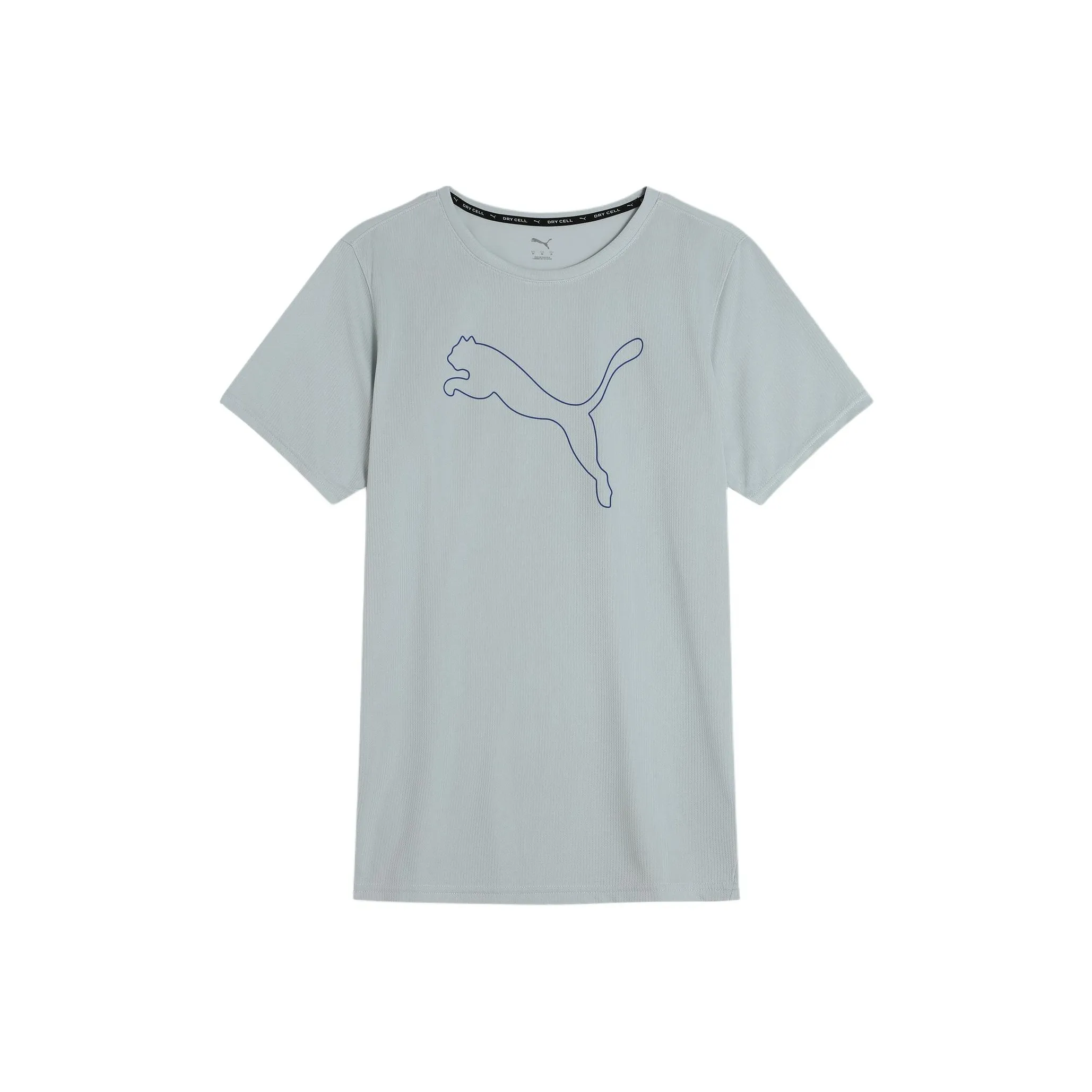 PUMA PERFORMANCE CAT T-Shirt Мужской Платиновый Серый 80