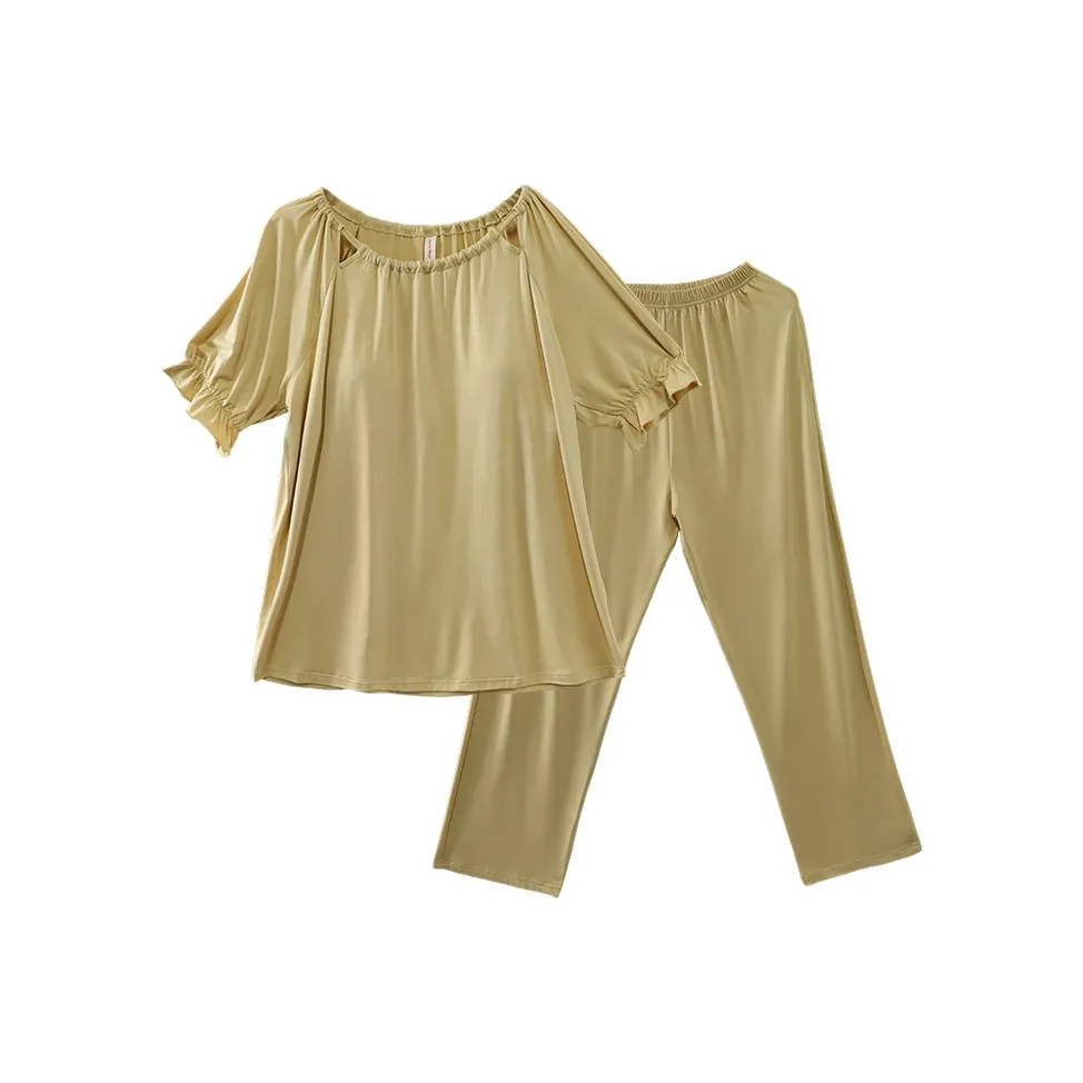 FENTENGCARE Pajama Set Women's Sunflower