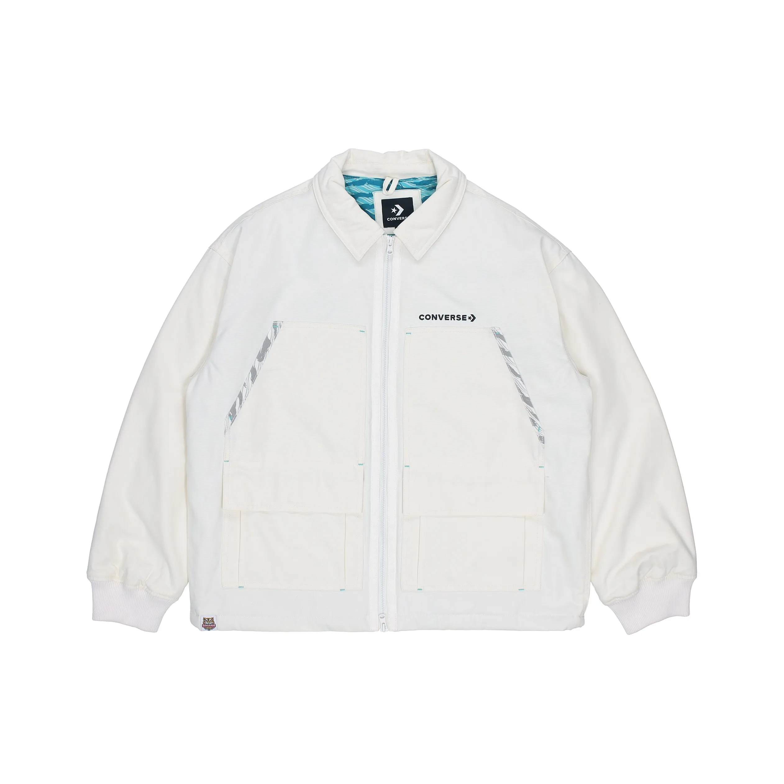 Конверс Куртка Унисекс Кремово-белый