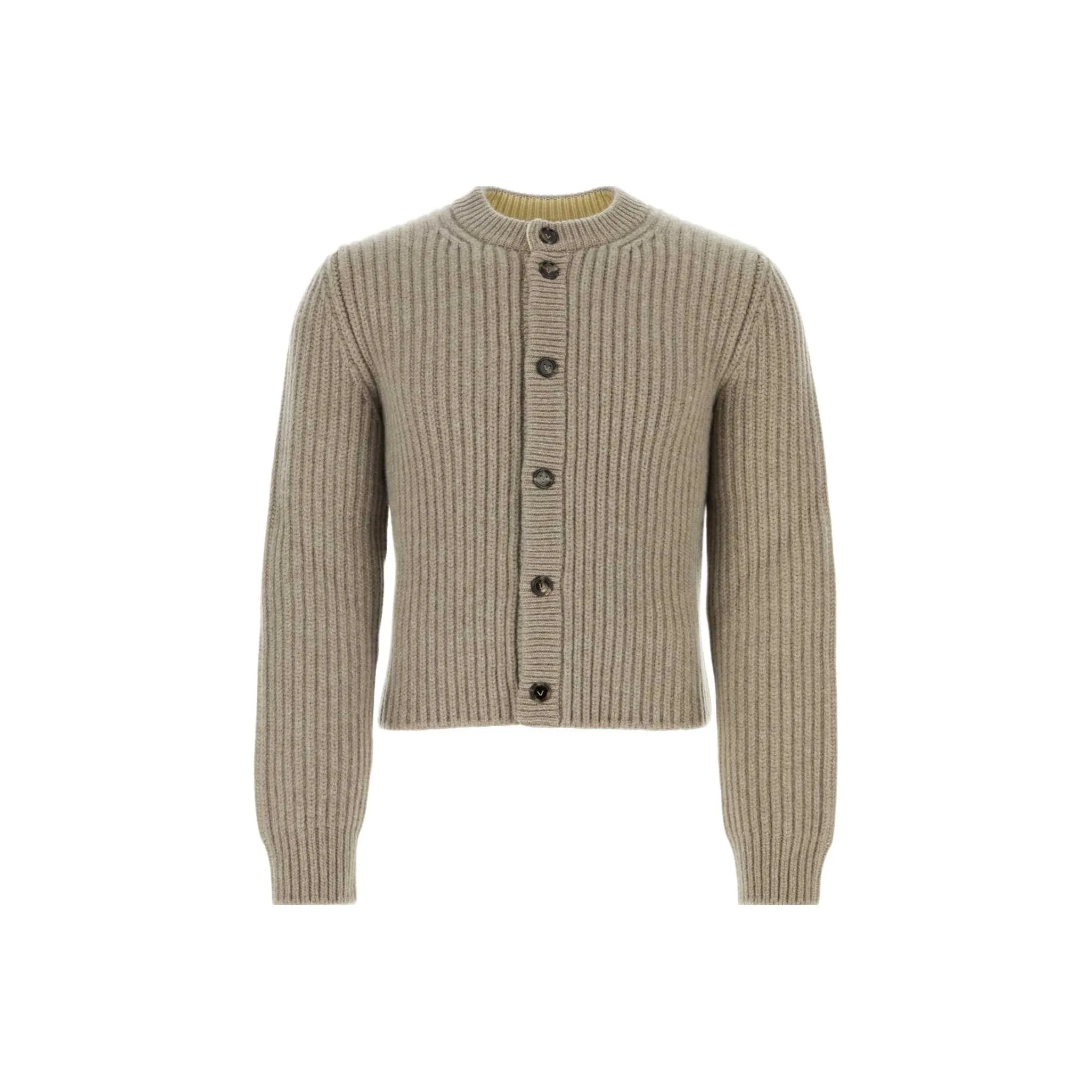 Bottega Veneta Cropped Button-Up Cardigan
