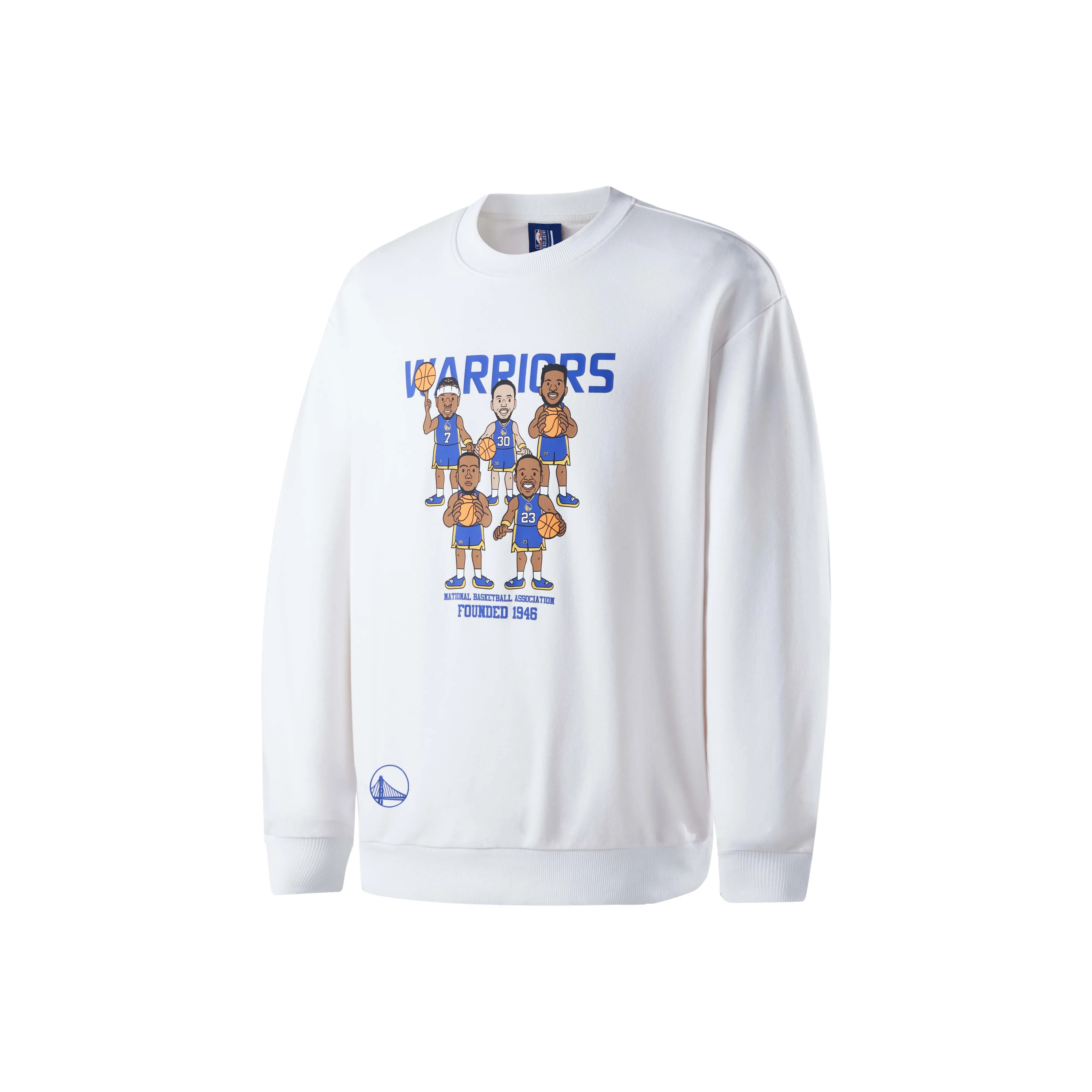 NBA Golden State Warriors Толстовка Унисекс Белый