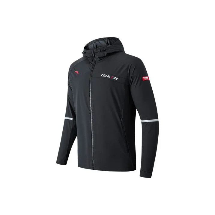 Anta X Robert Geller Дизайнер Co Коллекция Куртка Мужская Черная