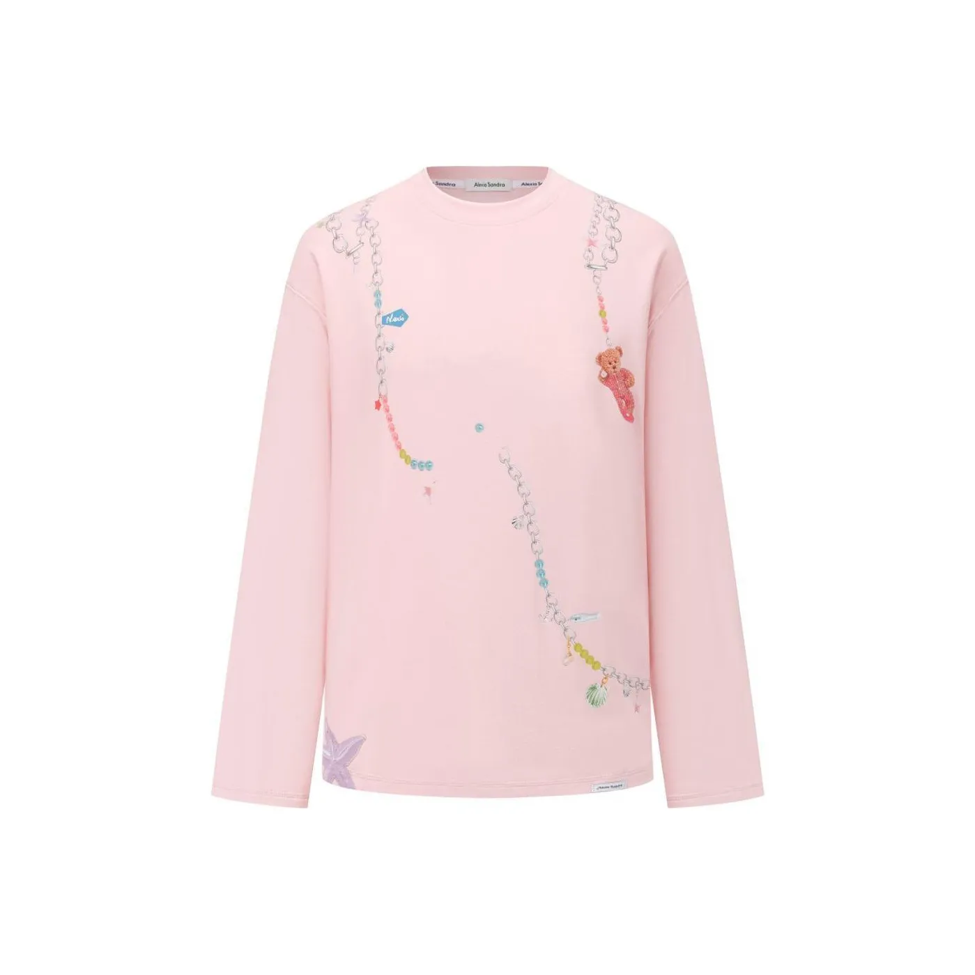 Alexia Sandra Ocean Encounter Толстовка Унисекс Розовый