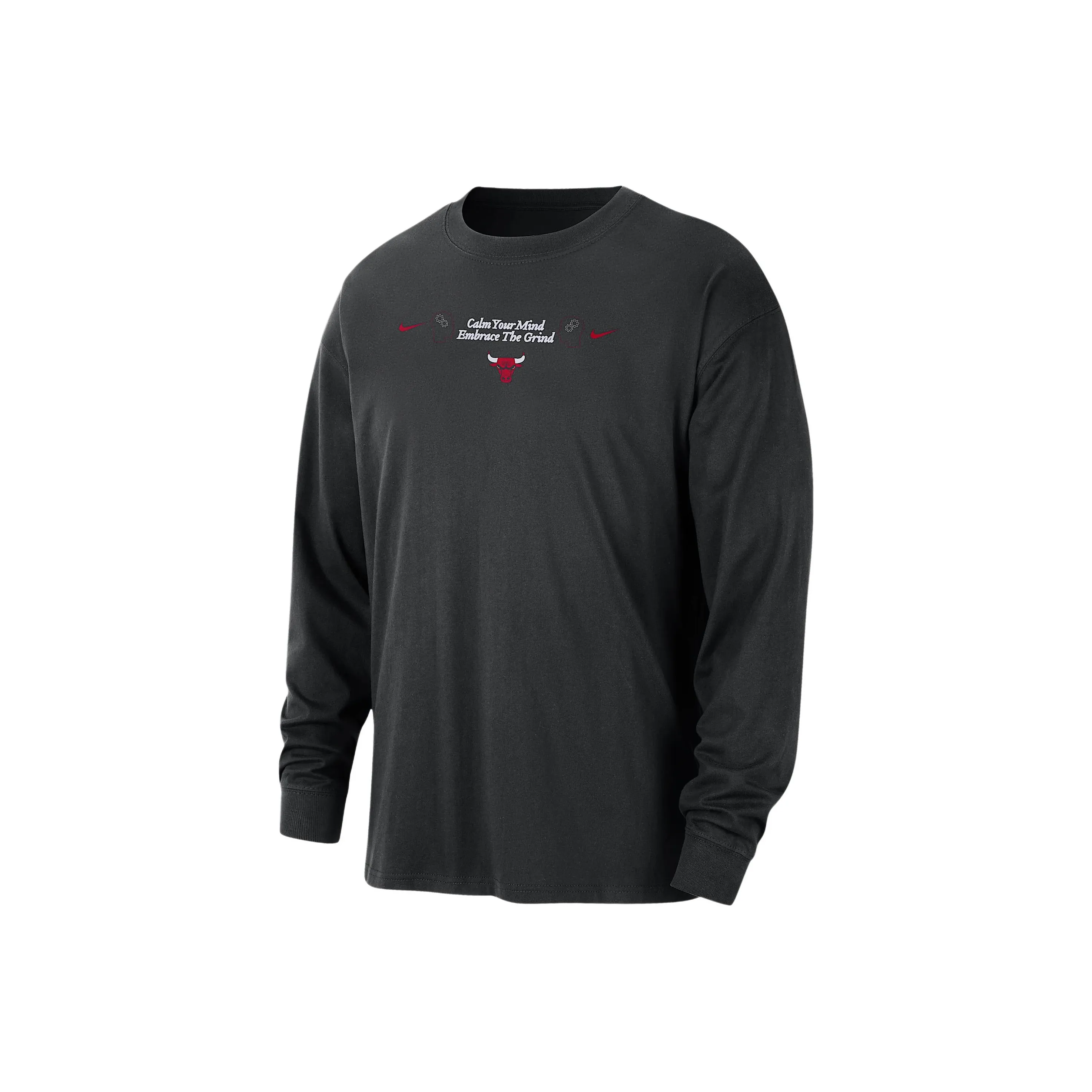 Nike Chicago Bulls Courtside Men's Nike Nba Max90 Long Sleeve T Shirt
