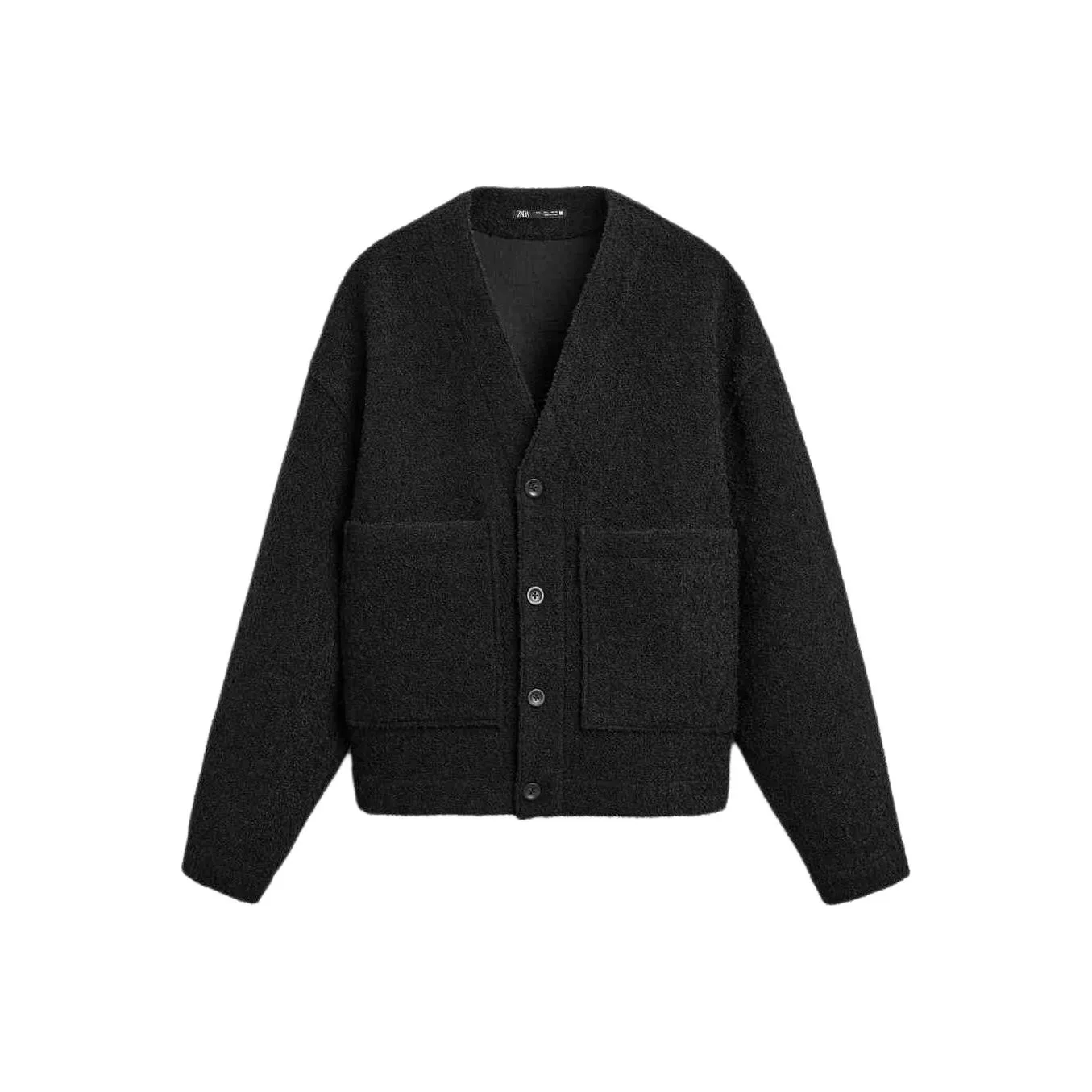 ZARA Черные Мужские Свитера