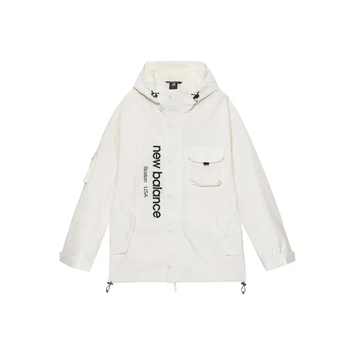 New Balance Jacket Men's Ivory White
