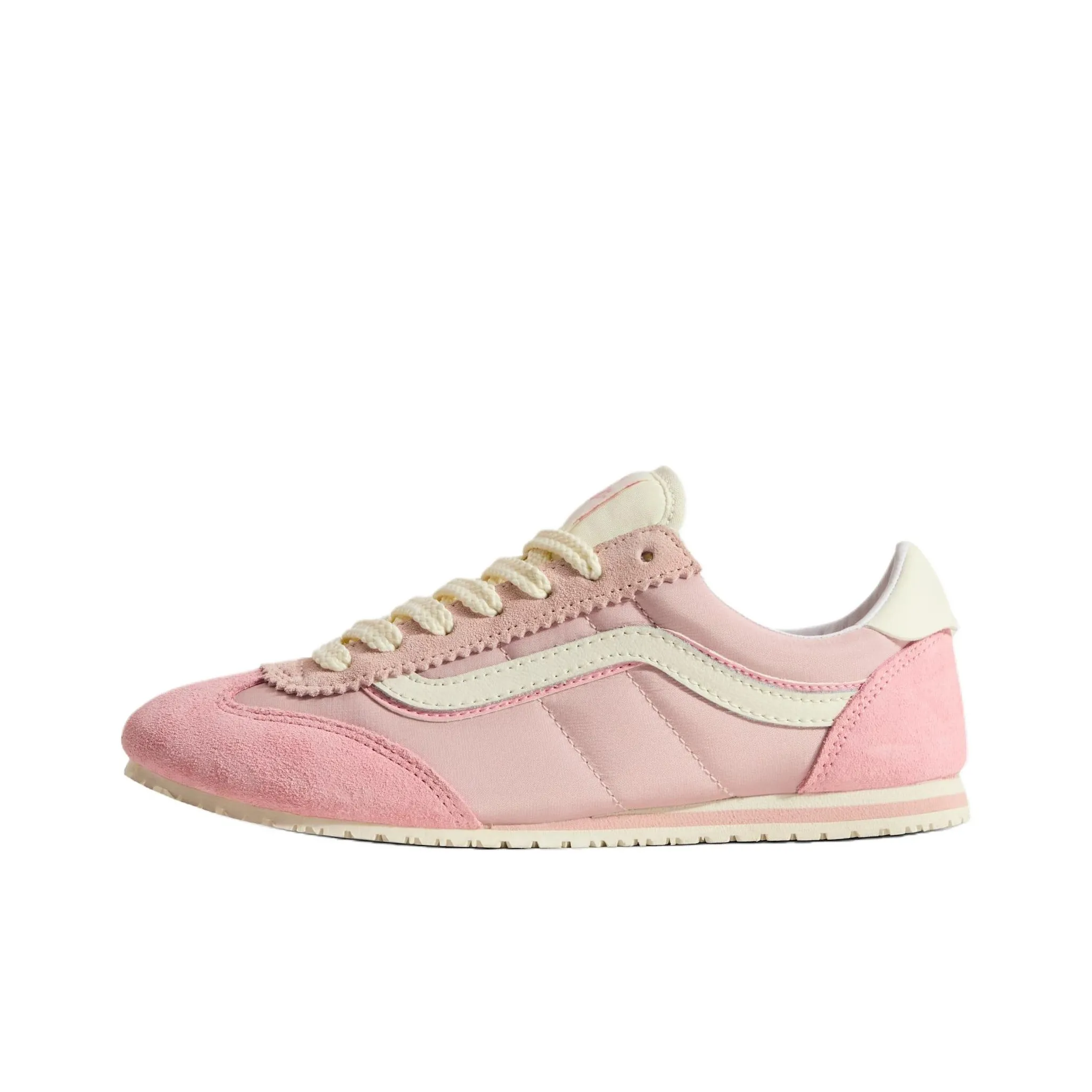 VANS Super Lowpro Низкий Топ Casual Унисекс Розовый