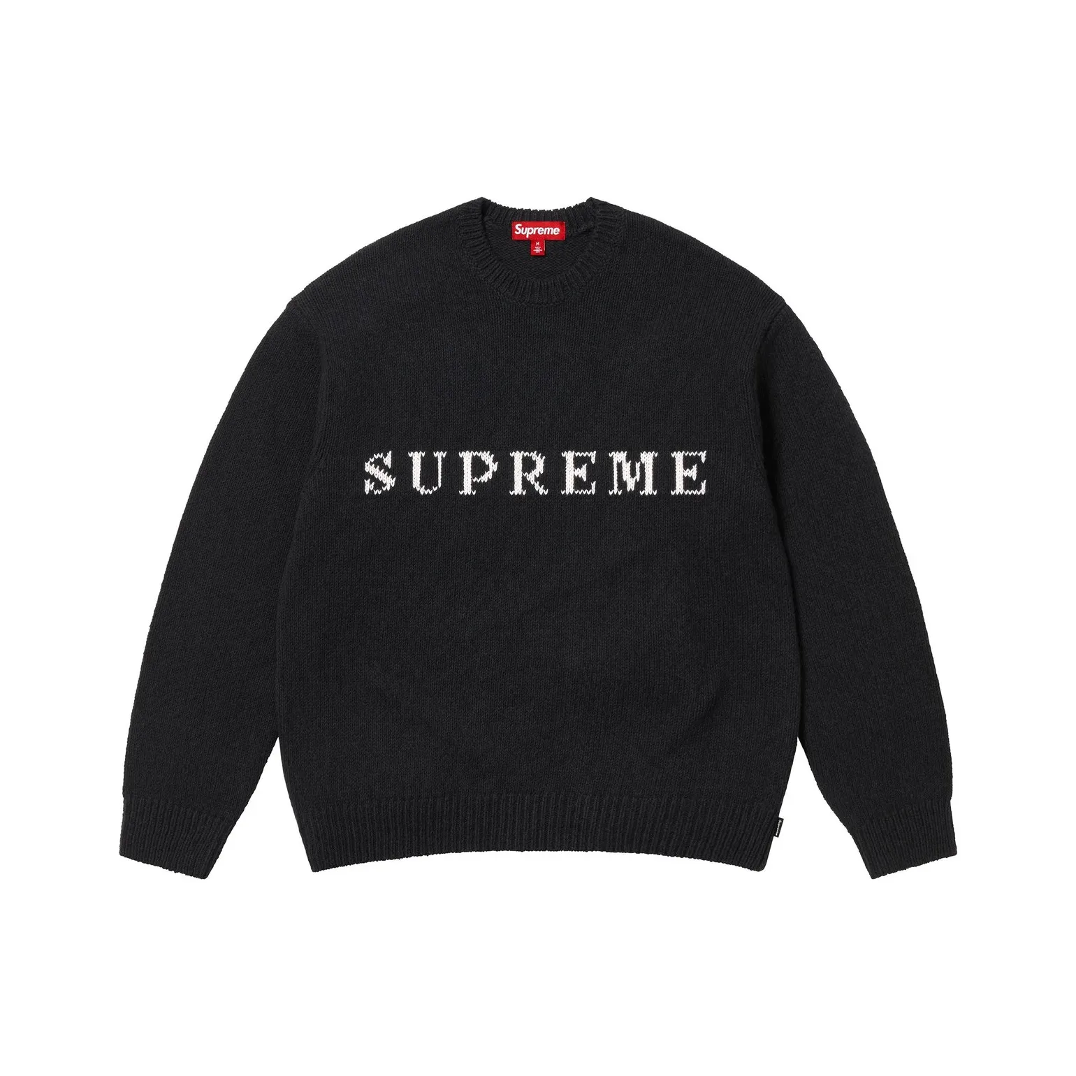 Supreme WEEK1Contrast Логотип Свитер Унисекс