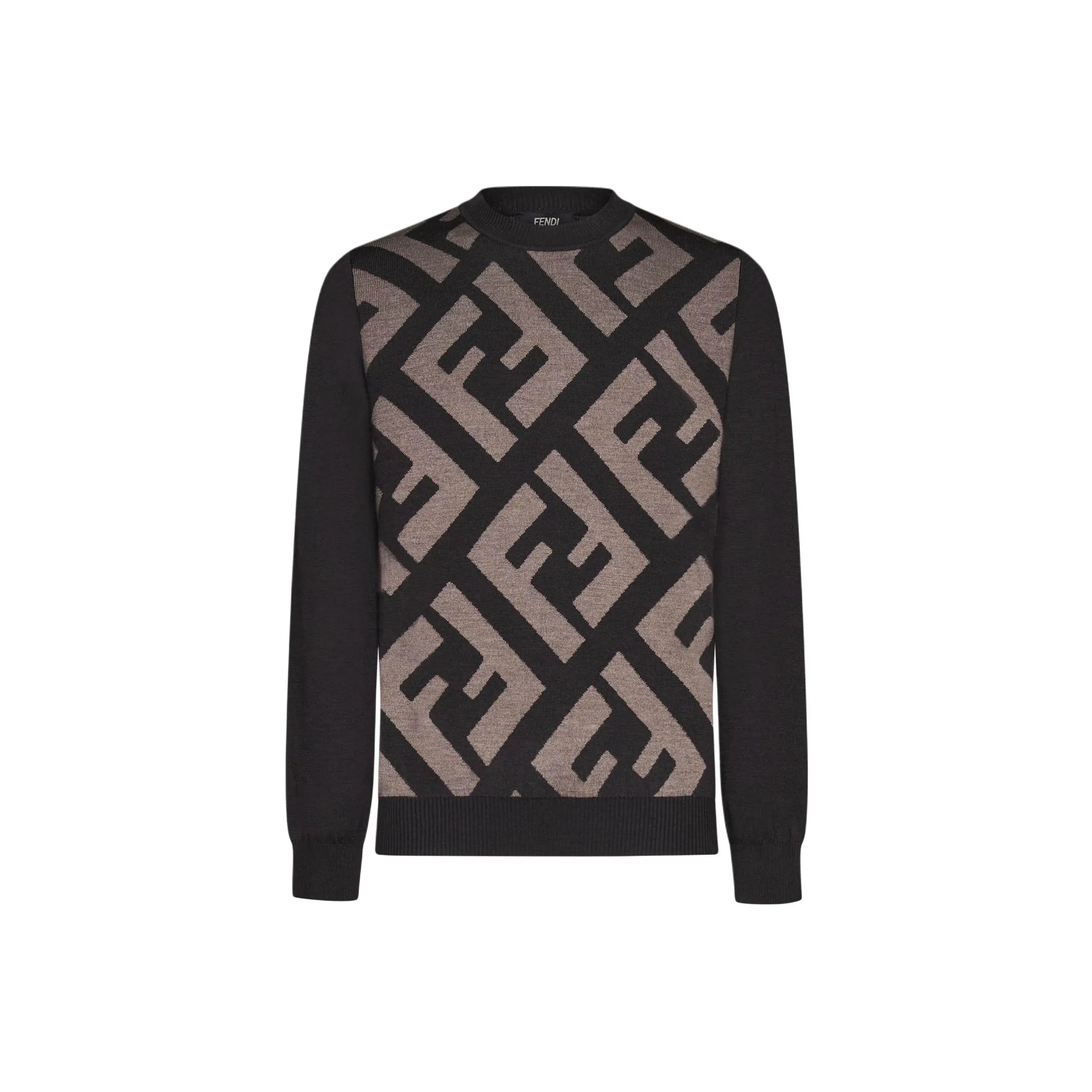 FENDI FF jacquard Wool Jumper