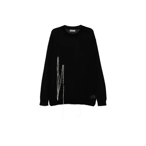 Yohji Yamamoto Pour Homme Черный Мужские Свитеры
