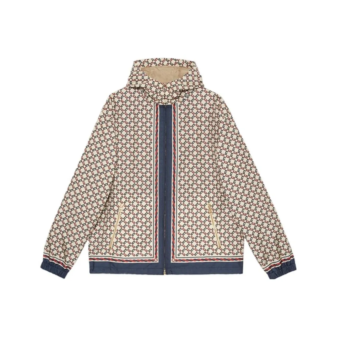 GUCCI Geometric G Motif Jacket