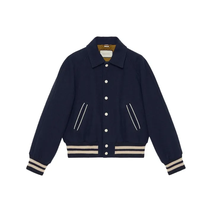 GUCCI Jackets & Coats Men's Blue