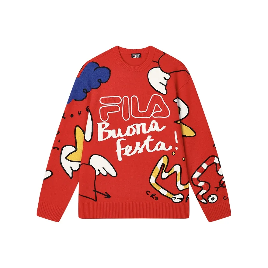 FILA ORIGINALE Свитер Унисекс Легенда Красный