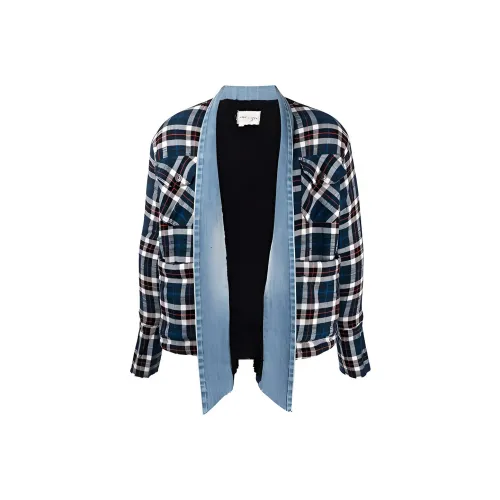 GREG LAUREN Синие Унисекс Куртки