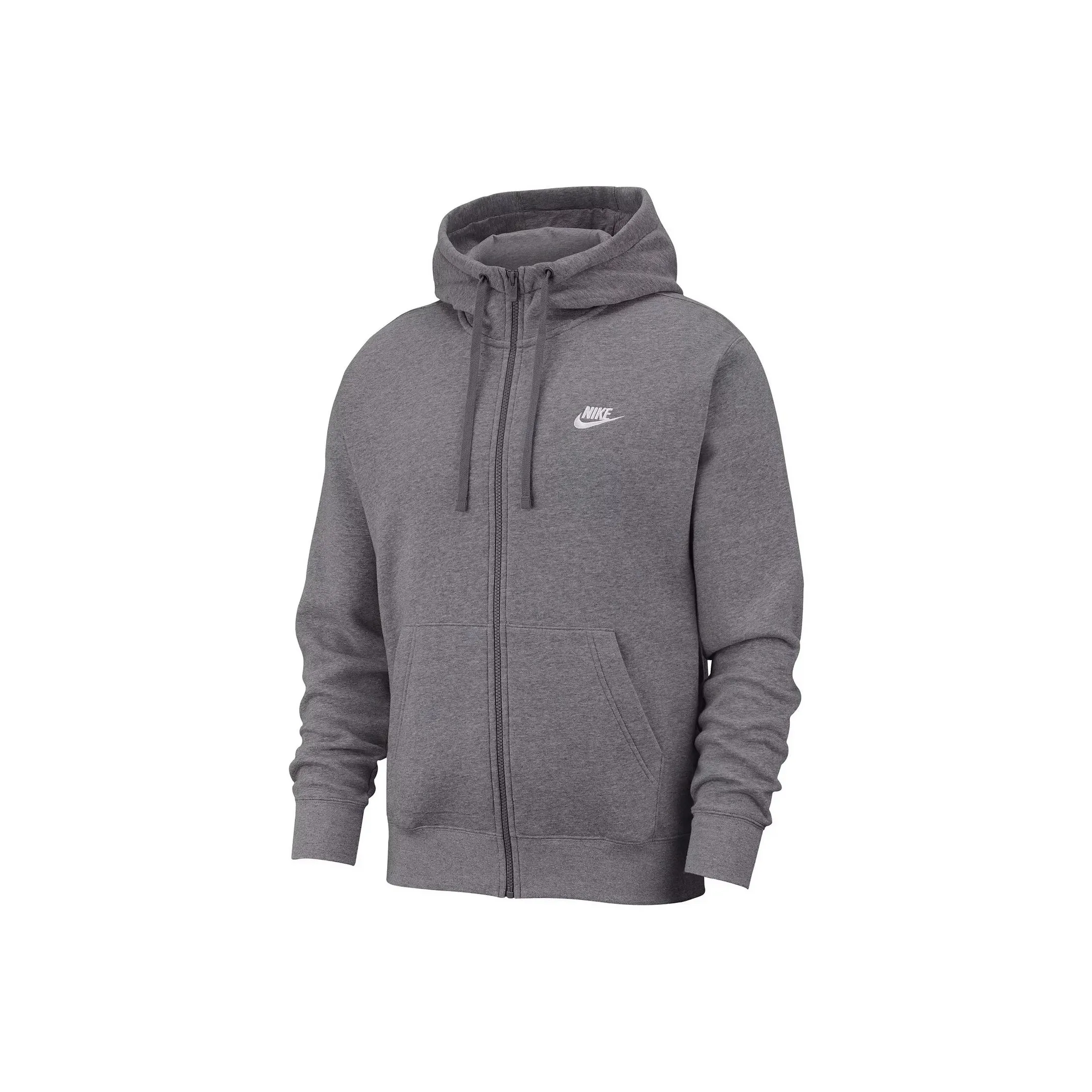 Nike Club Свитшот Мужской Угольный Серый