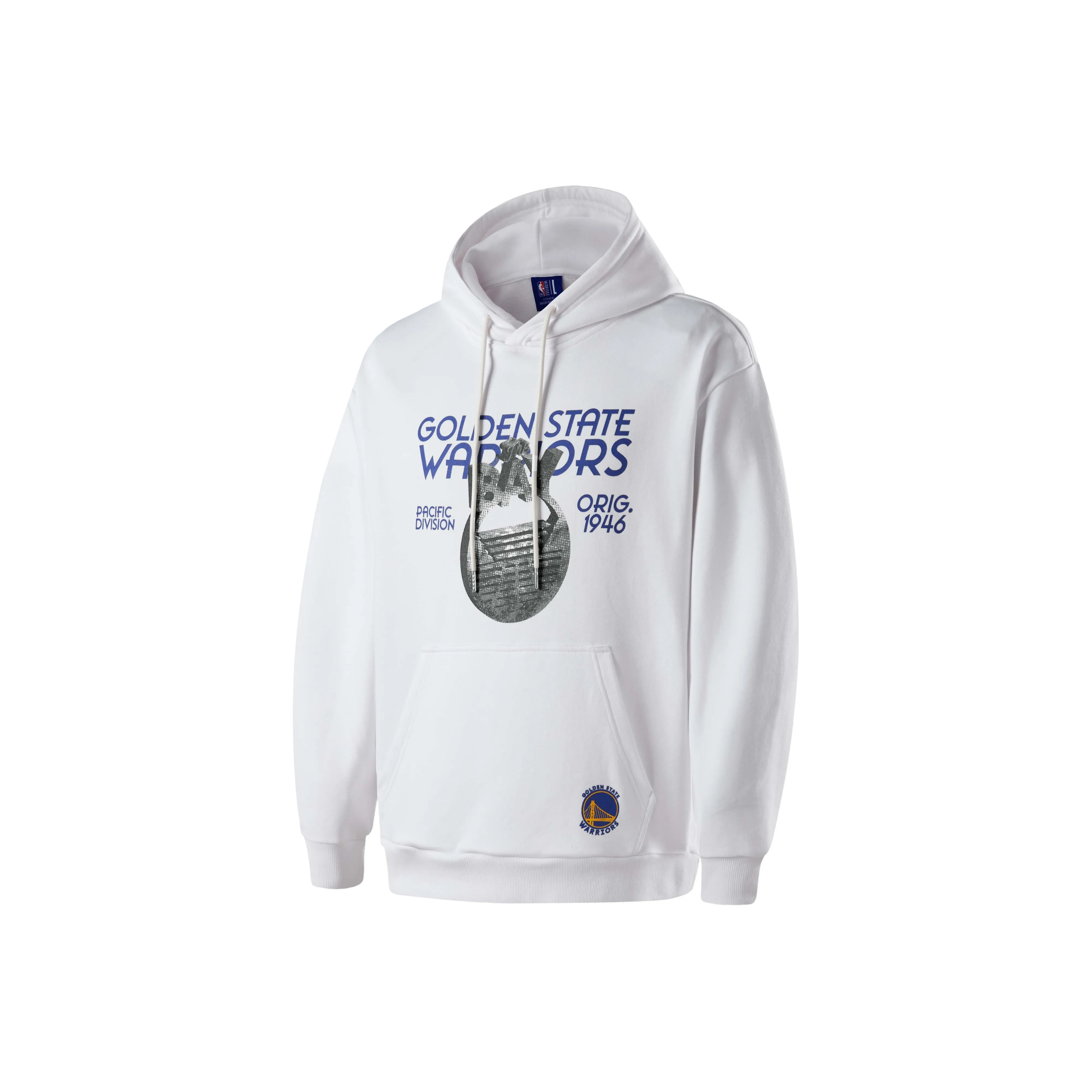 NBA Golden State Warriors Толстовка Унисекс Белый
