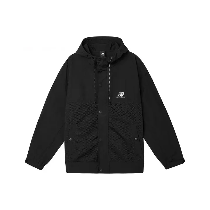 New Balance Jackets Men's Black