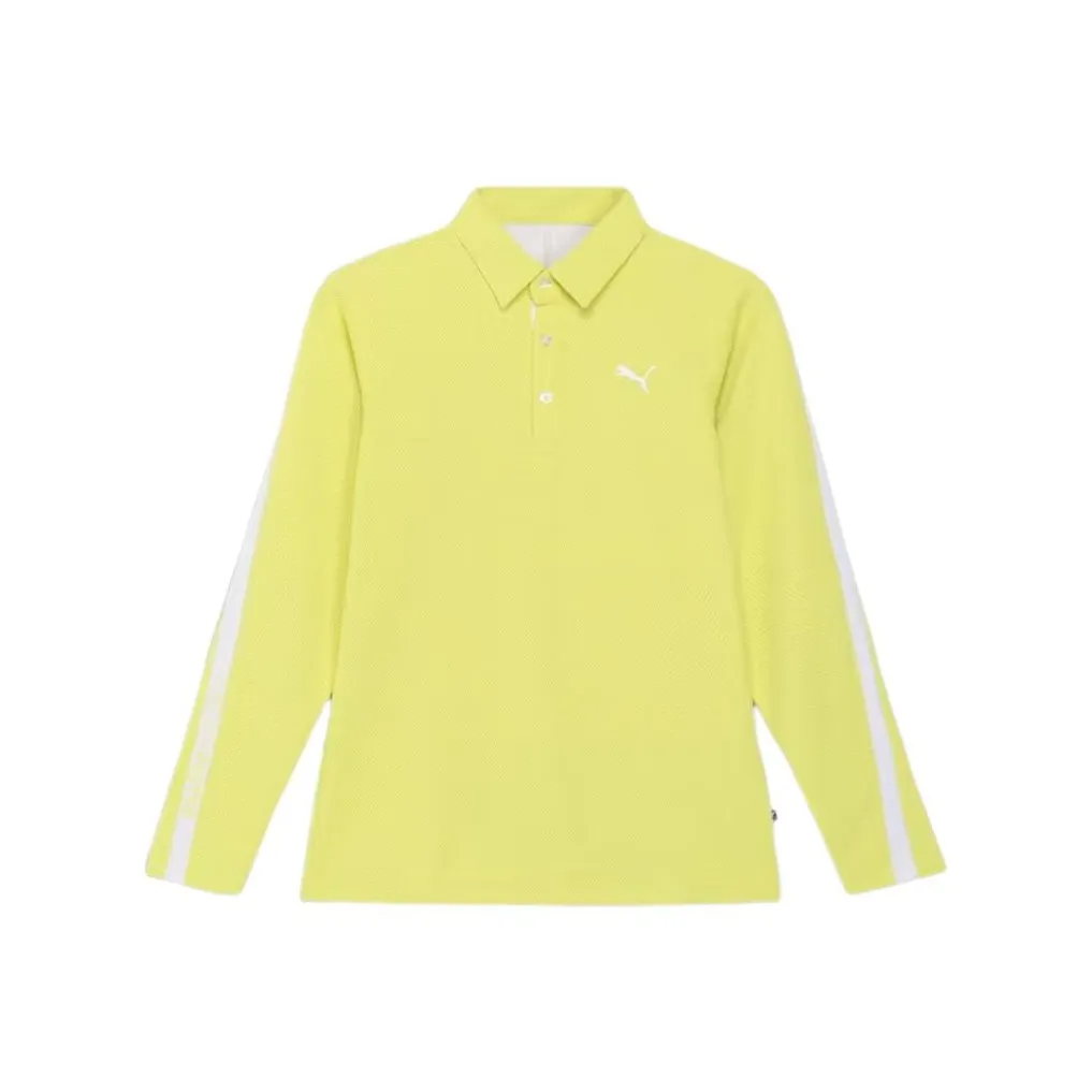 PUMA Golf PF Polo Shirt Men's Yellow