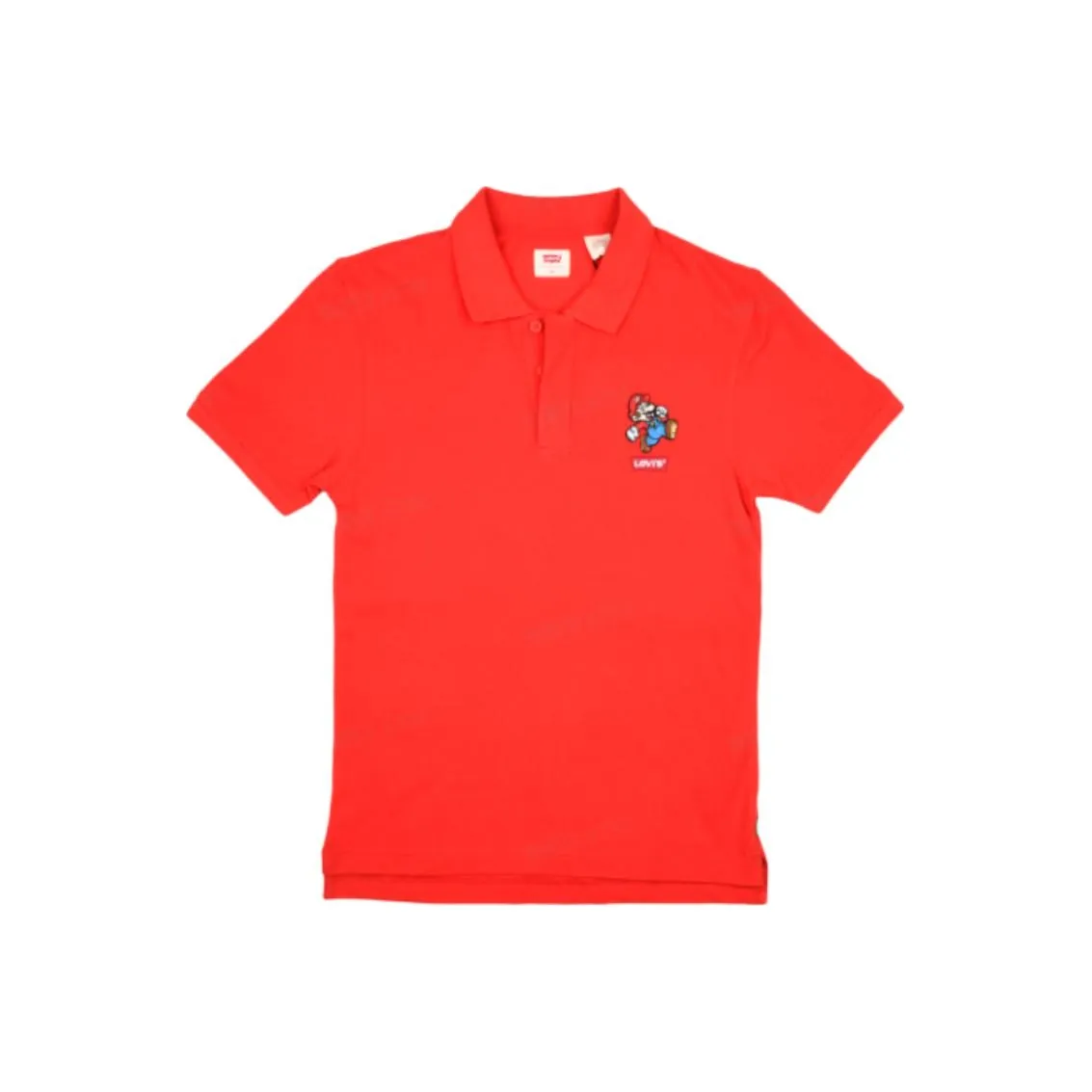 Levis Red Men's Polo