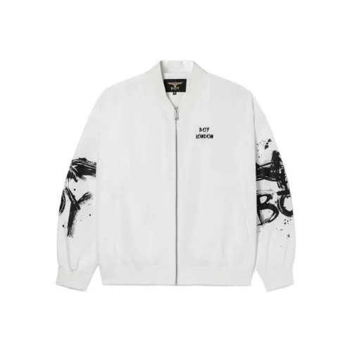 BOY LONDON Белая унисекс куртка