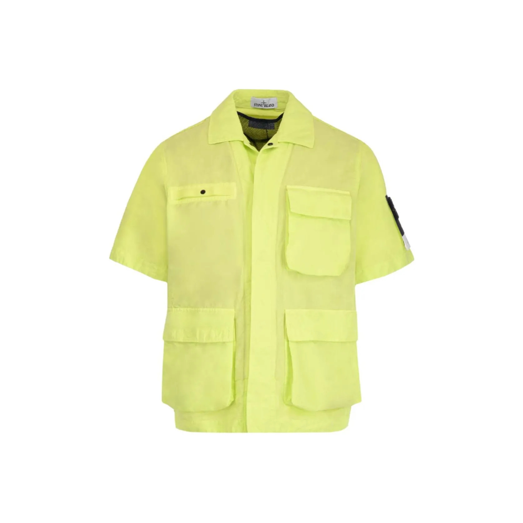 STONE ISLAND Jackets Men Yellow