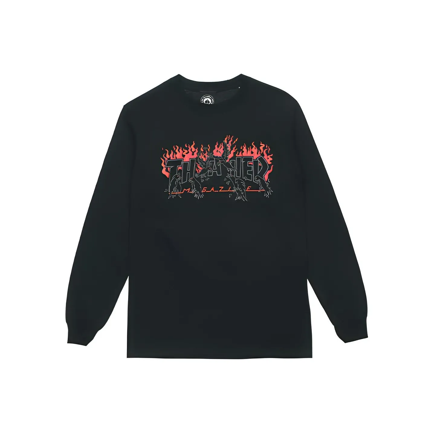 Thrasher T Shirts Unisex Black