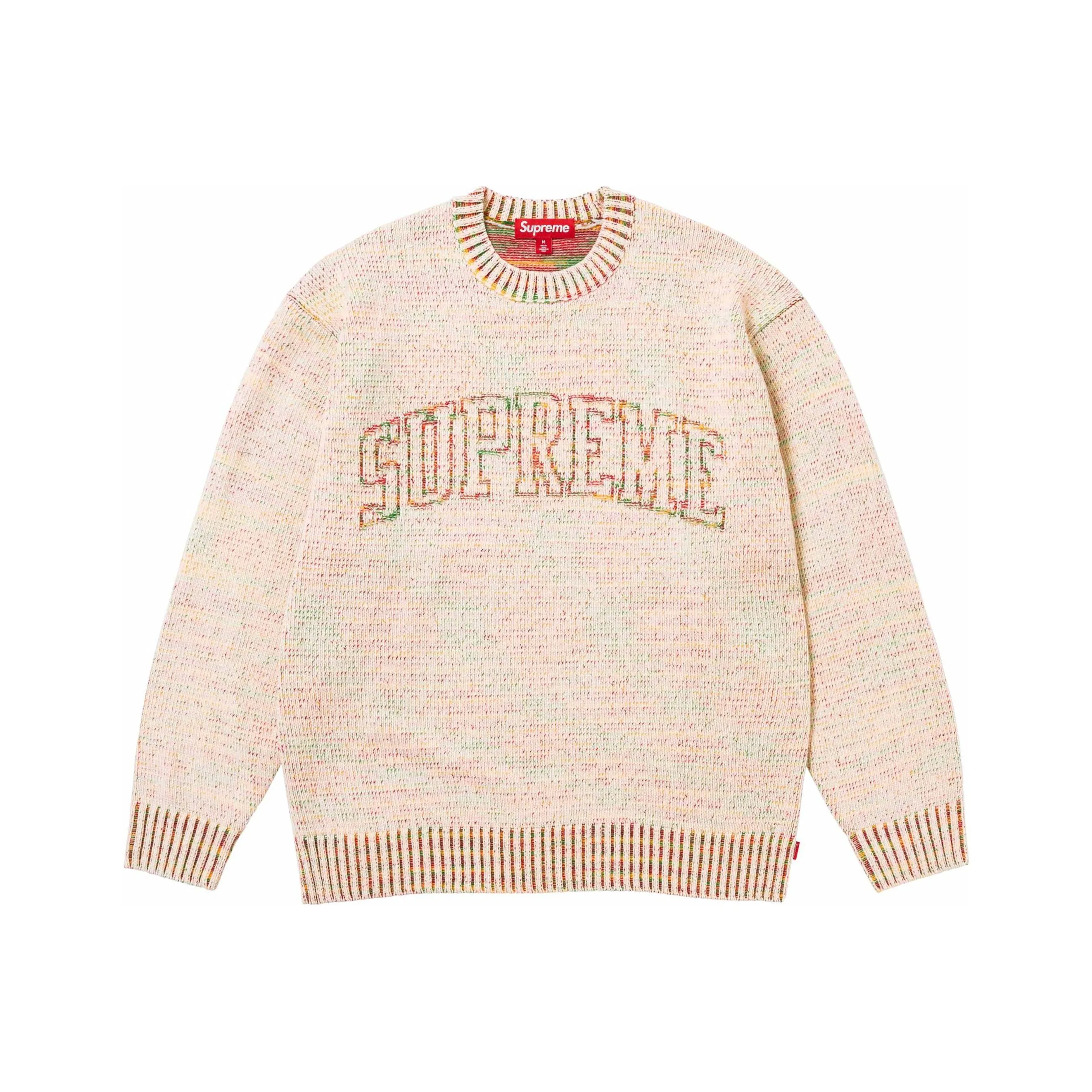 Supreme SS24 WEEK5 Контрастный свитер ARC унисекс