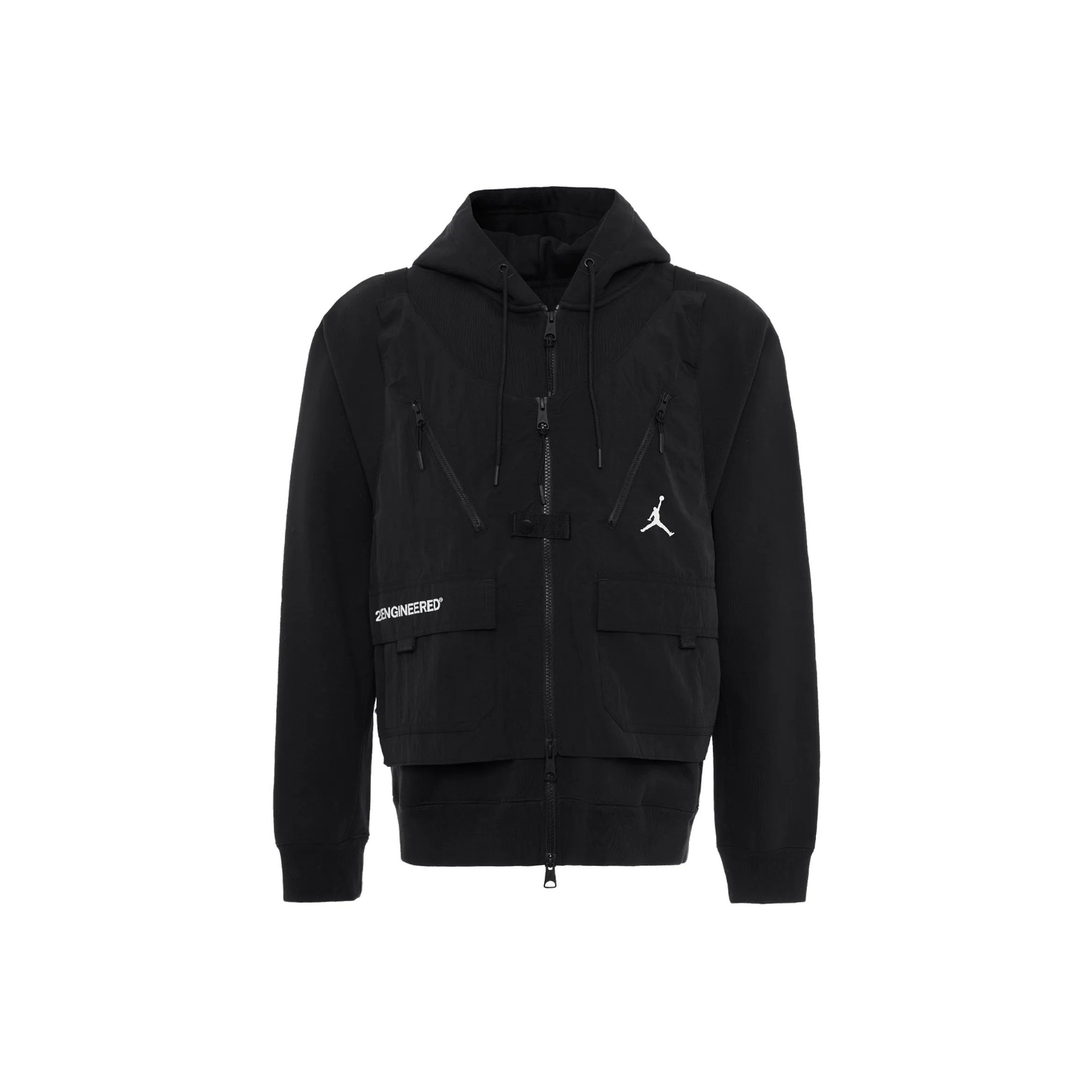 JORDAN BRAN Черные Мужские Куртки