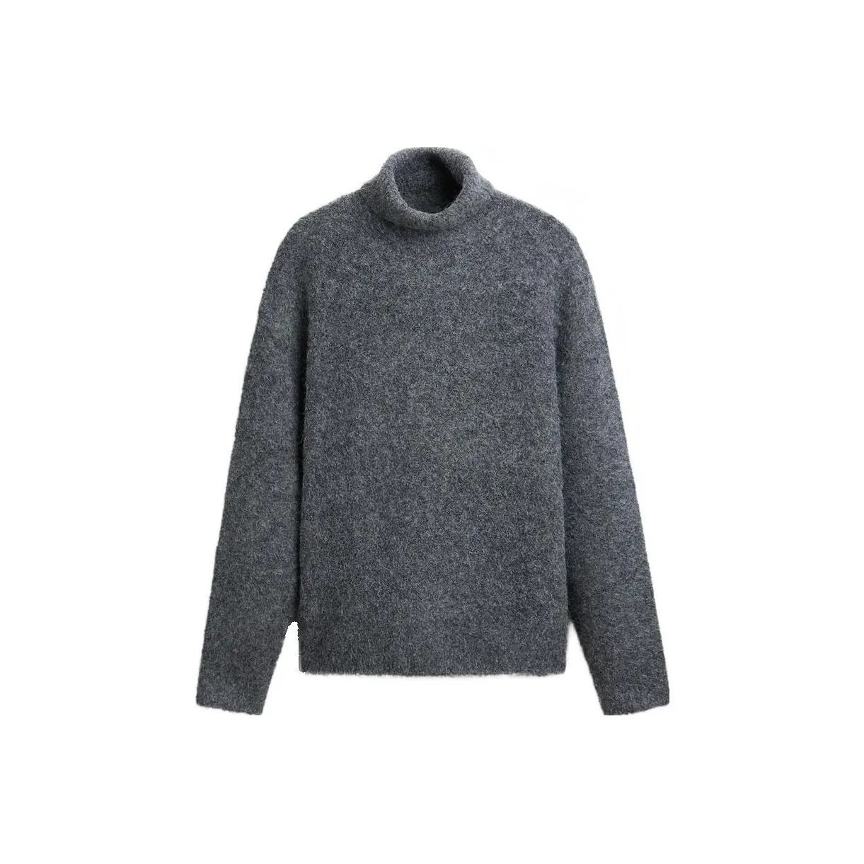 ZARA Collaboration Свитер Мужской Зебра С принтом Серый