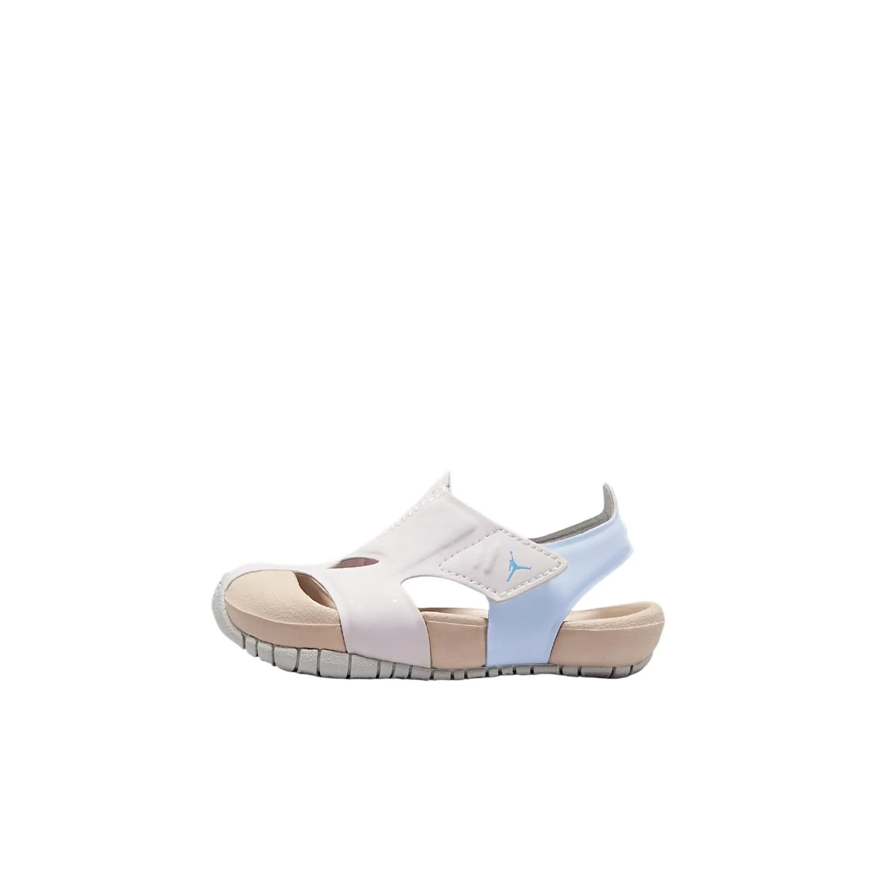 Джордан Flare Нижняя юбка Резистентная и Дышащая MID Топ Детские Сандалии Синий Розовый Младенец и Малыш