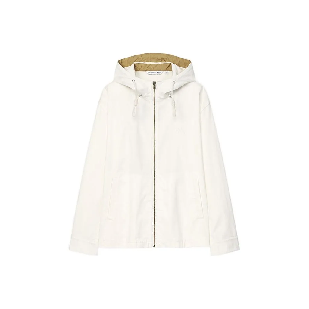 UNIQLO Jw Anderson Co Branded Series Куртки Пальто Мужской Белый