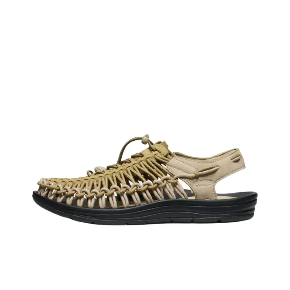 KEEN Uneek Slip-Resistant Abrasion-Resistant Hiking Shoes Men's Brown