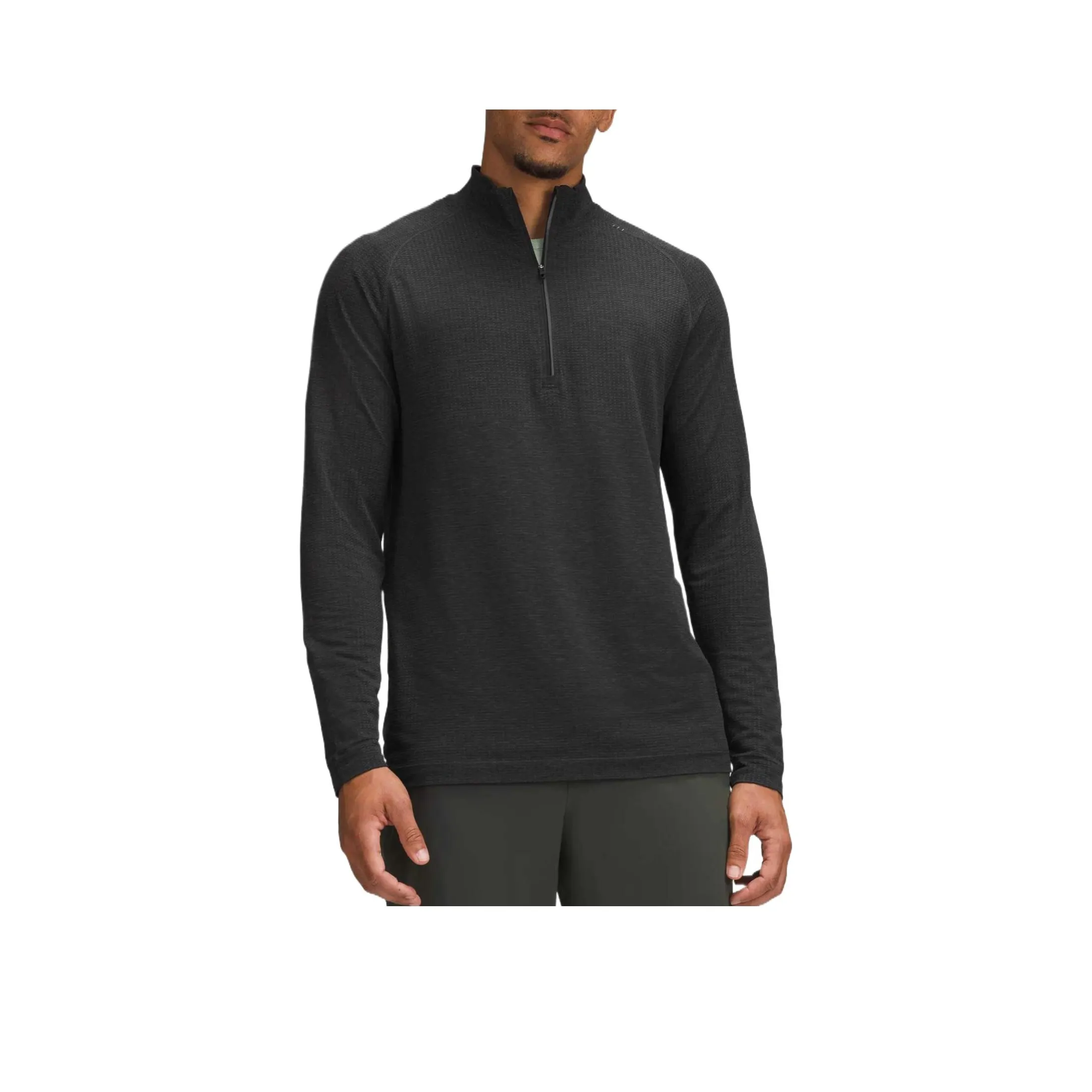 lululemon Metal Vent Tech Полузастежка Трикотаж Мужской