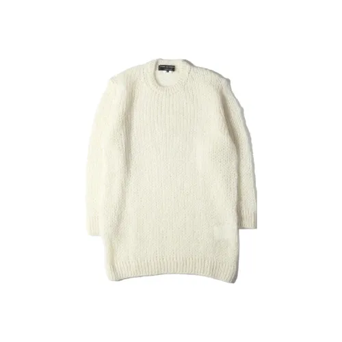 COMME Des GARCONS HOMME PLUS Экрю Мужские Свитеры