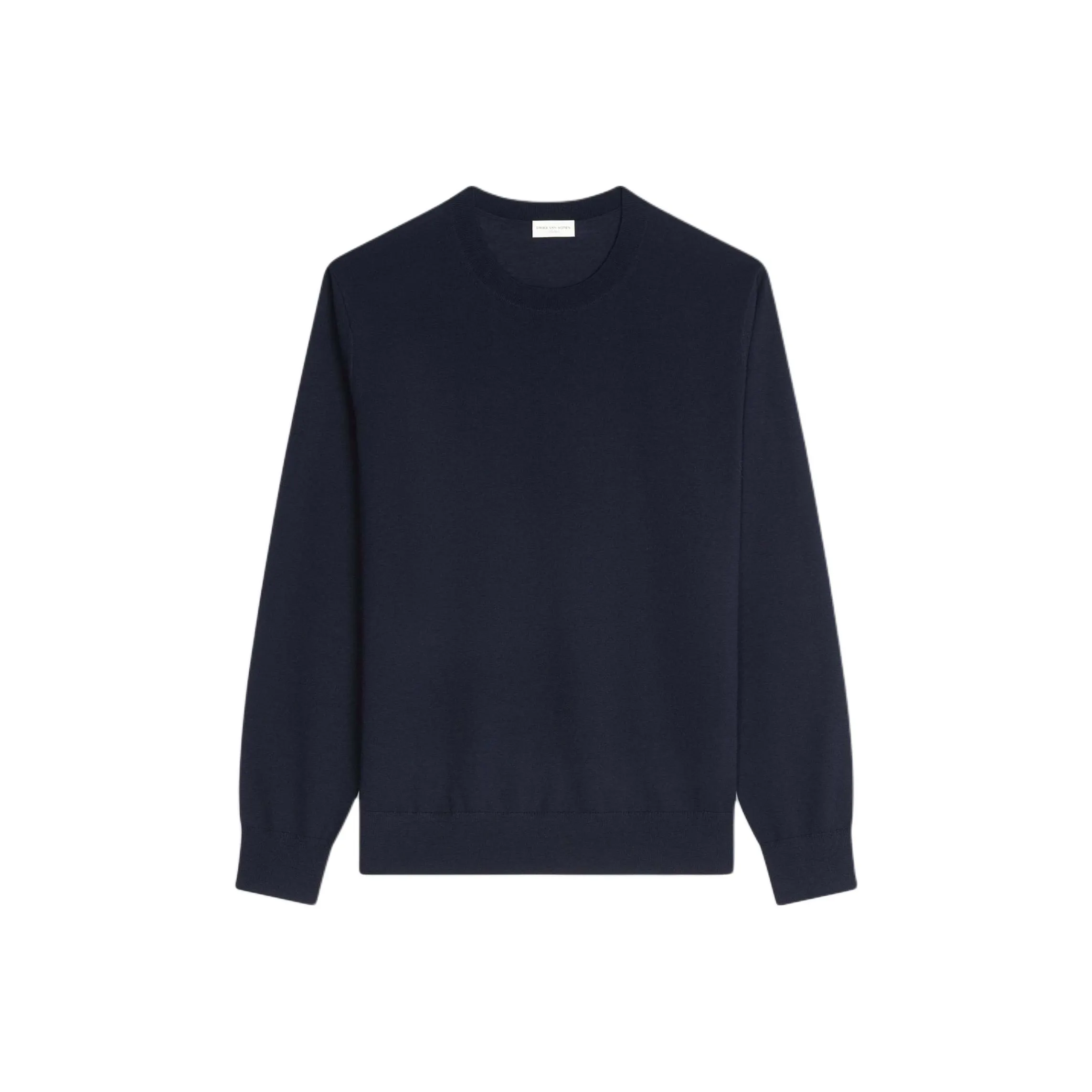 DRIES VAN NOTEN Long Sleeved Crew Neck Sweater
