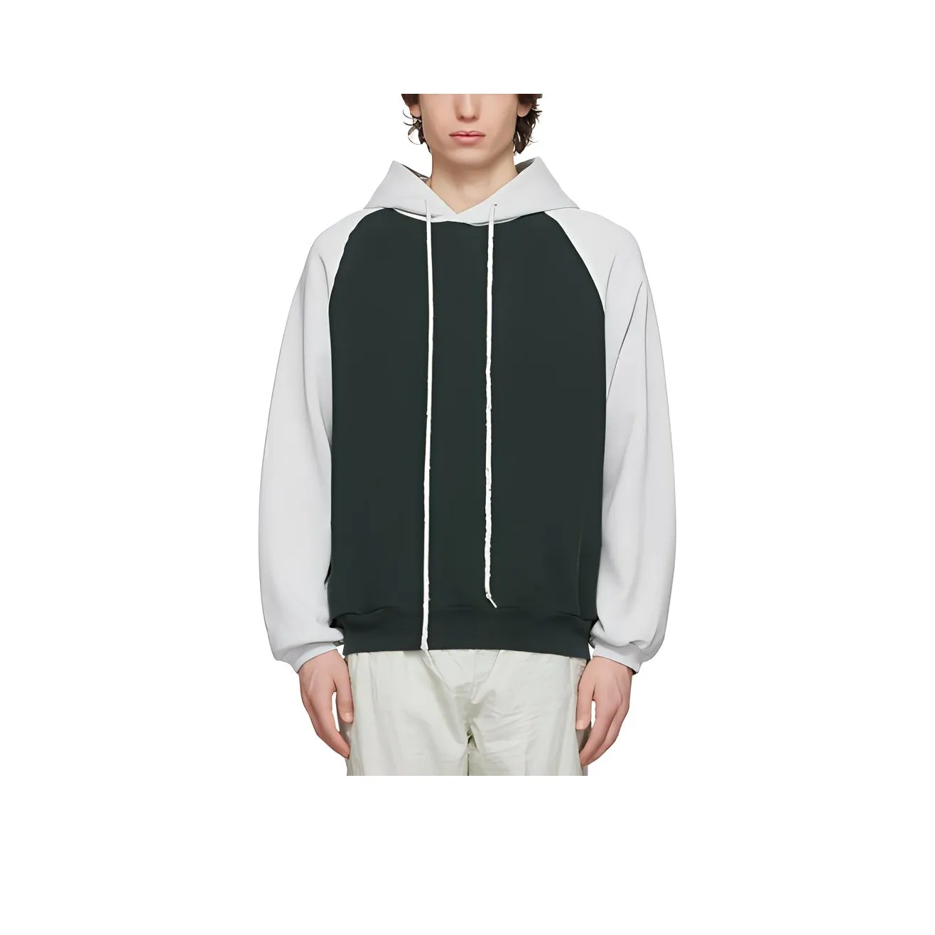 ERL Черный Серый Мужские Свитшоты