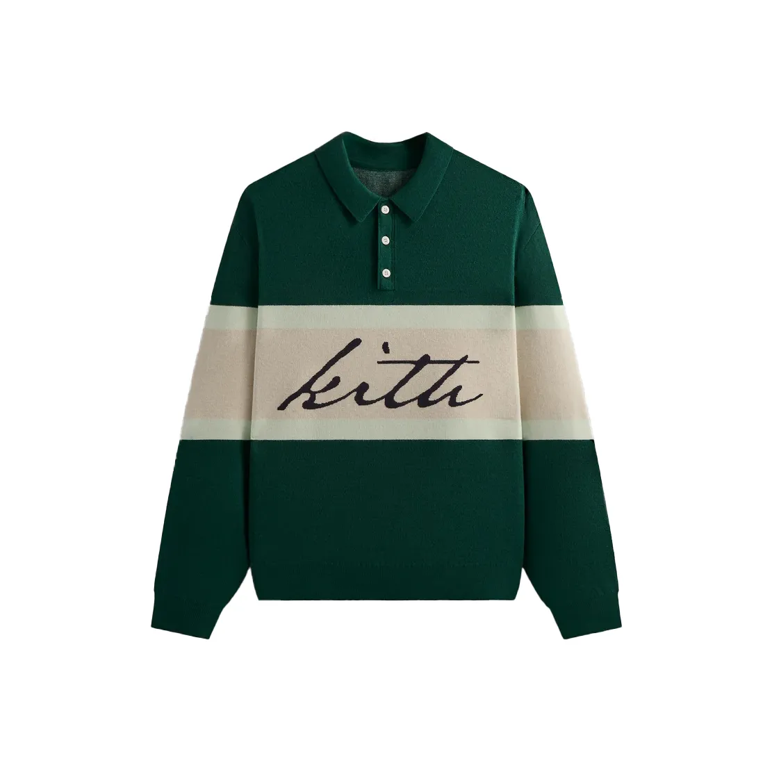 KITH Polo Shirts Men Kelp