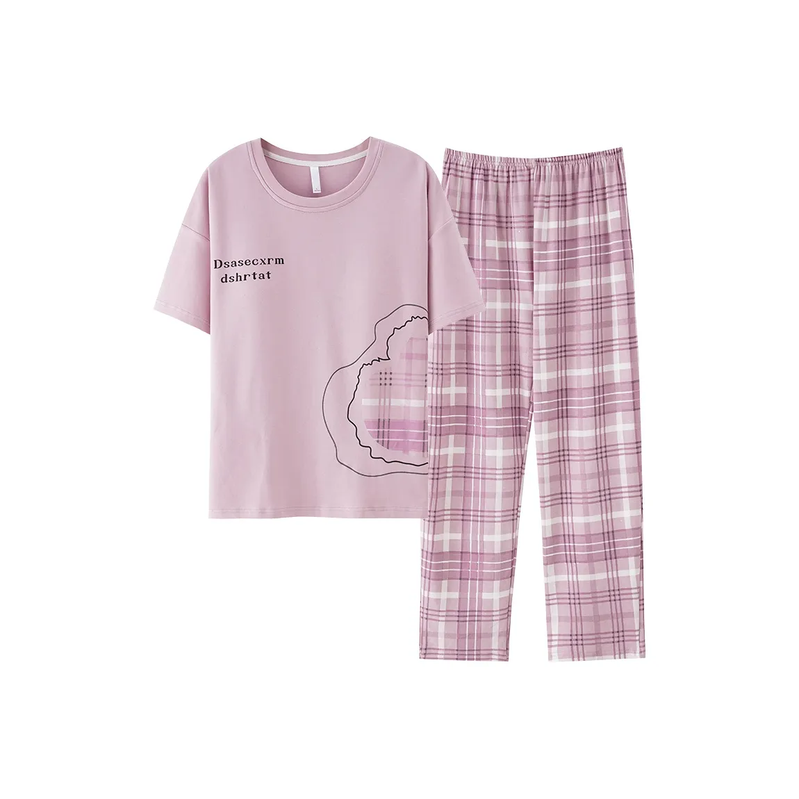 MIIOW Cool One Summer Series Пижамный комплект Женские Фиолетовый