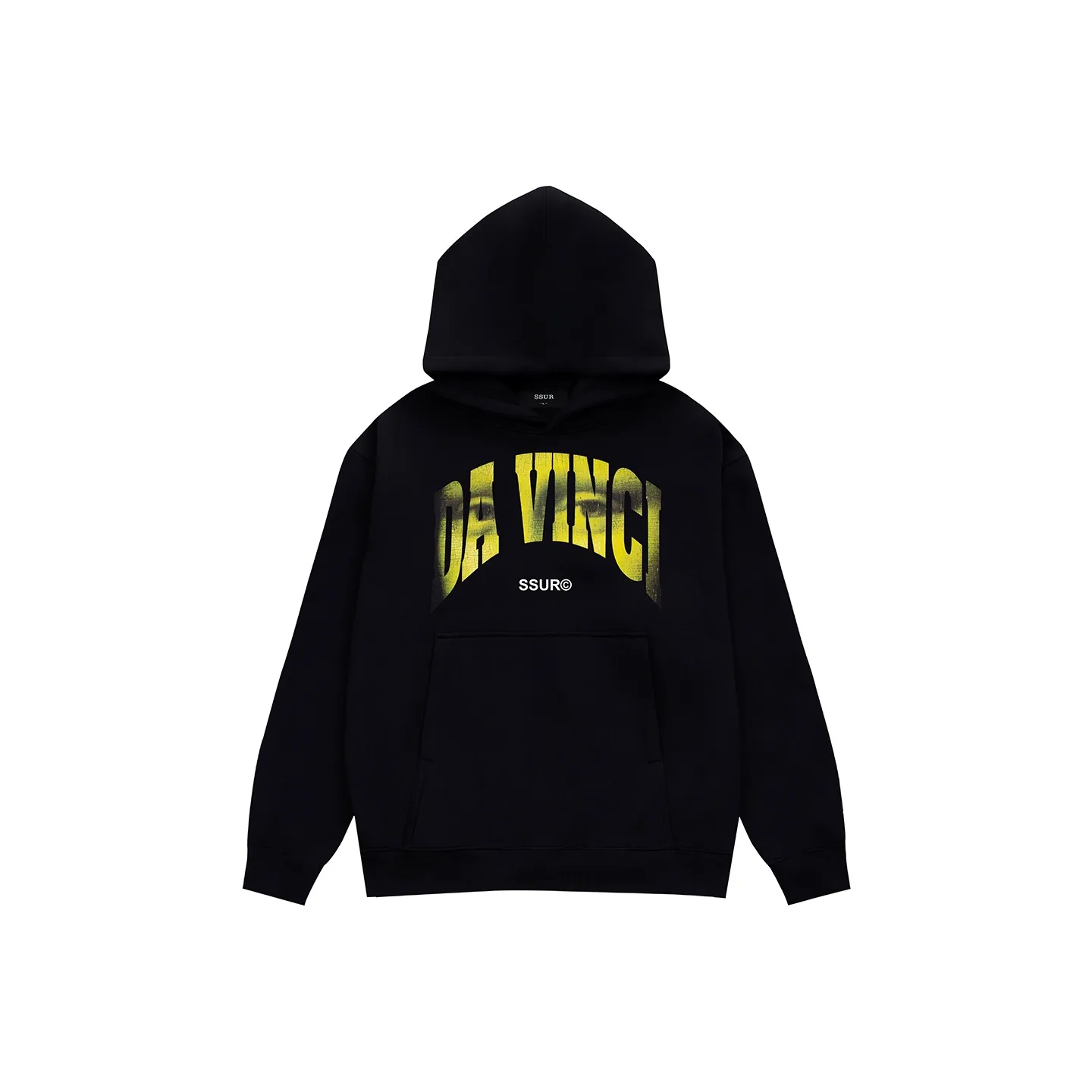SSUR Hoodie Unisex Cyan Black Comes With T-Shirt