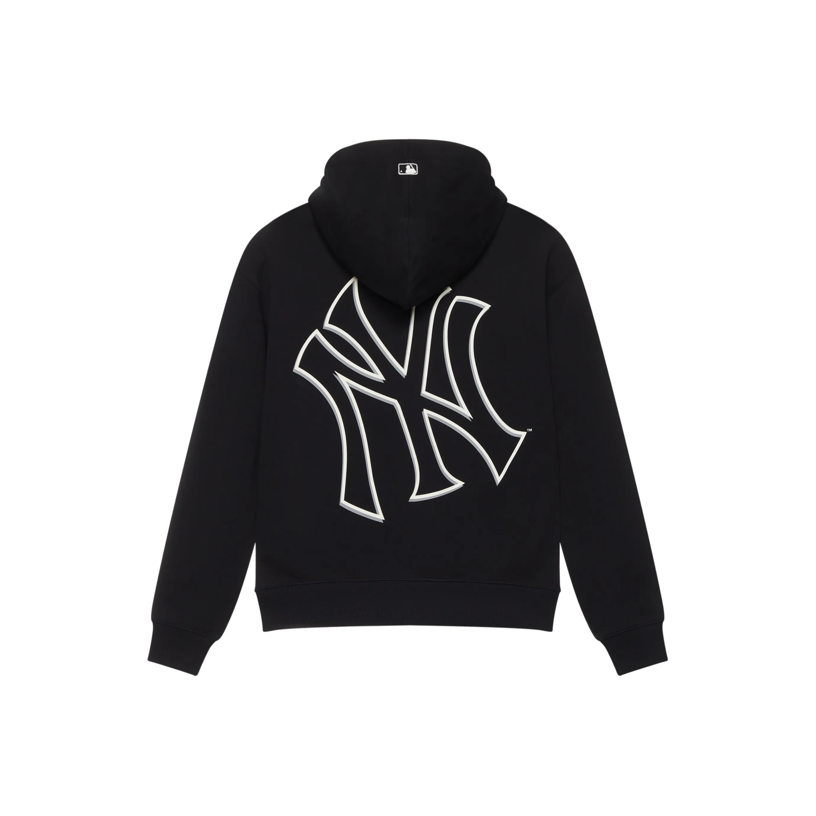 MLB New York Yankees Basic Collection 24FW Толстовка Унисекс Черный