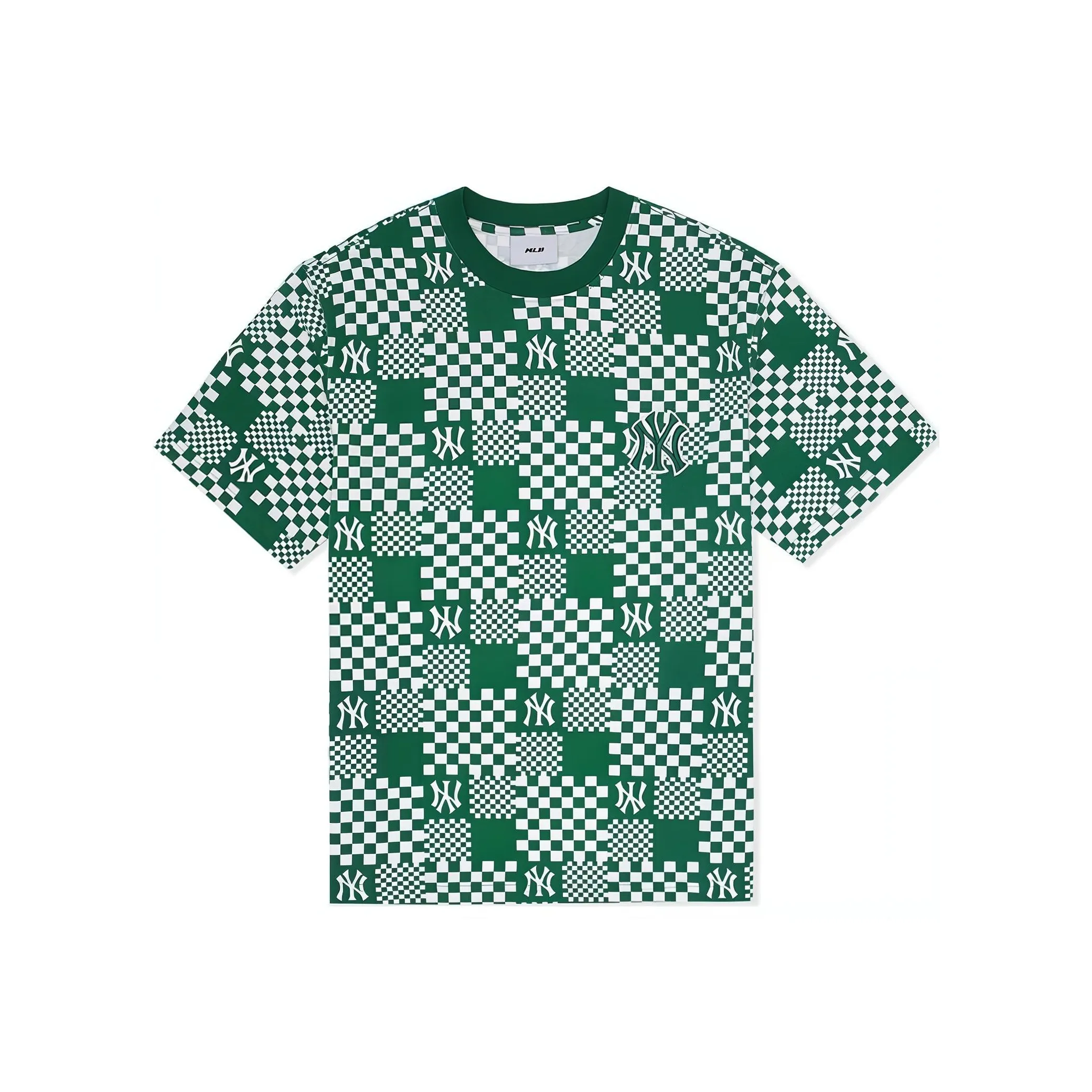 MLB Base Logo New York Yankees T-Shirt Unisex Hemp Green