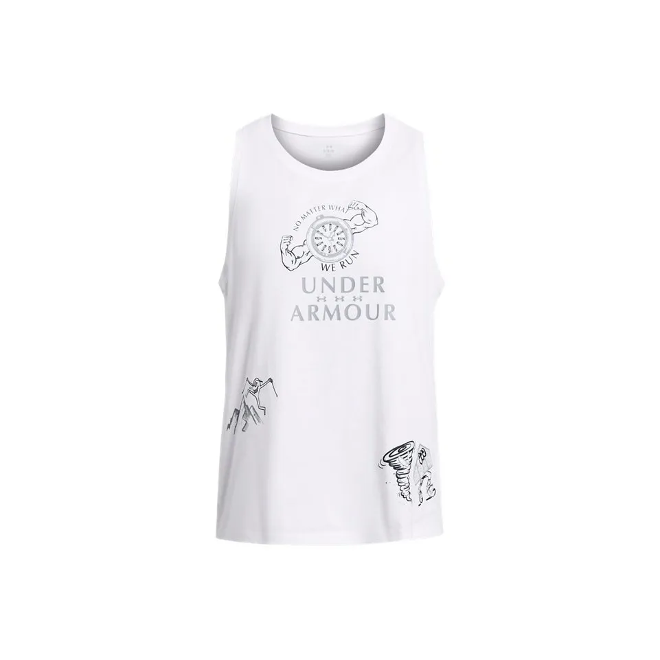 Under Armour Tank Tops Men White