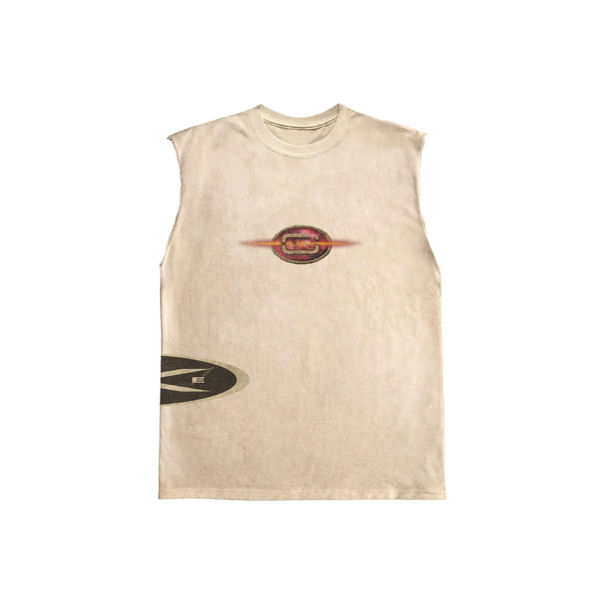 Travis Scott x Jordan Signature Co Бренд SS24 Майка Unisex Light Khaki