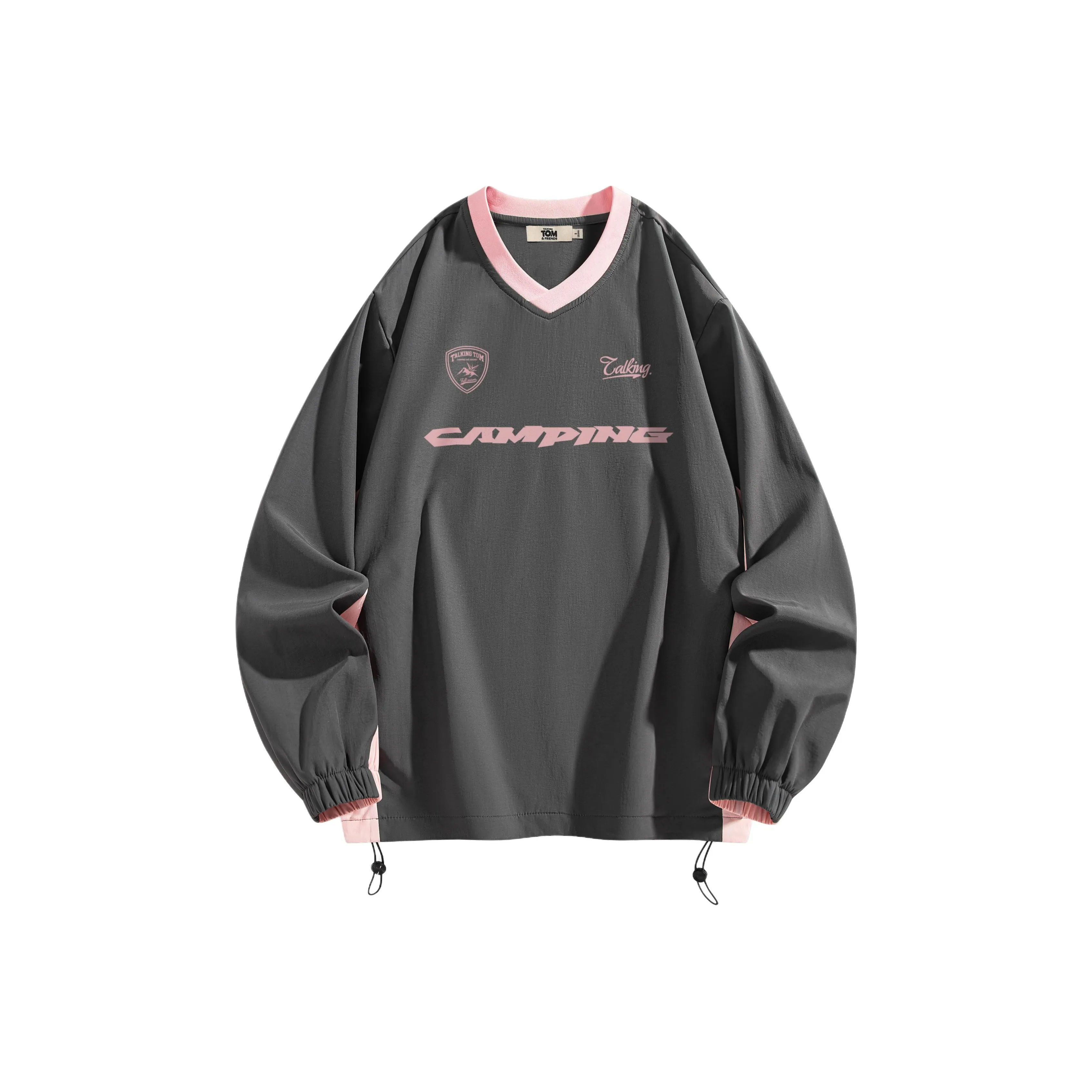 TALKING TOM V Neck Свитшот Унисекс