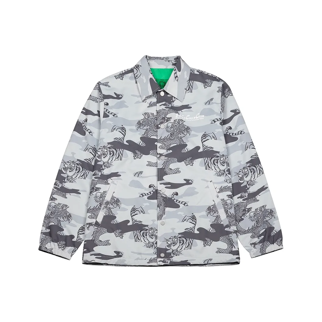 JRs Jacket Unisex Camouflage Gray