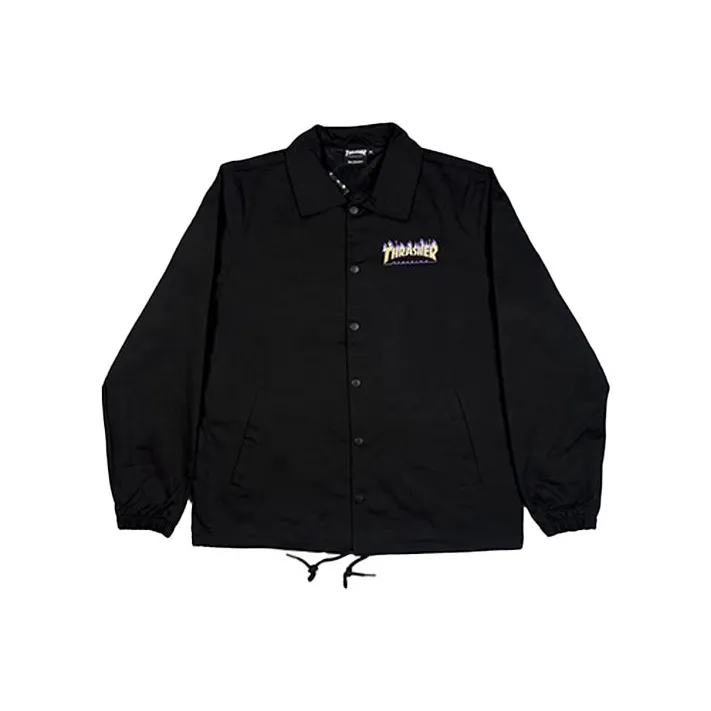 Thrasher Черная Унисекс Куртка