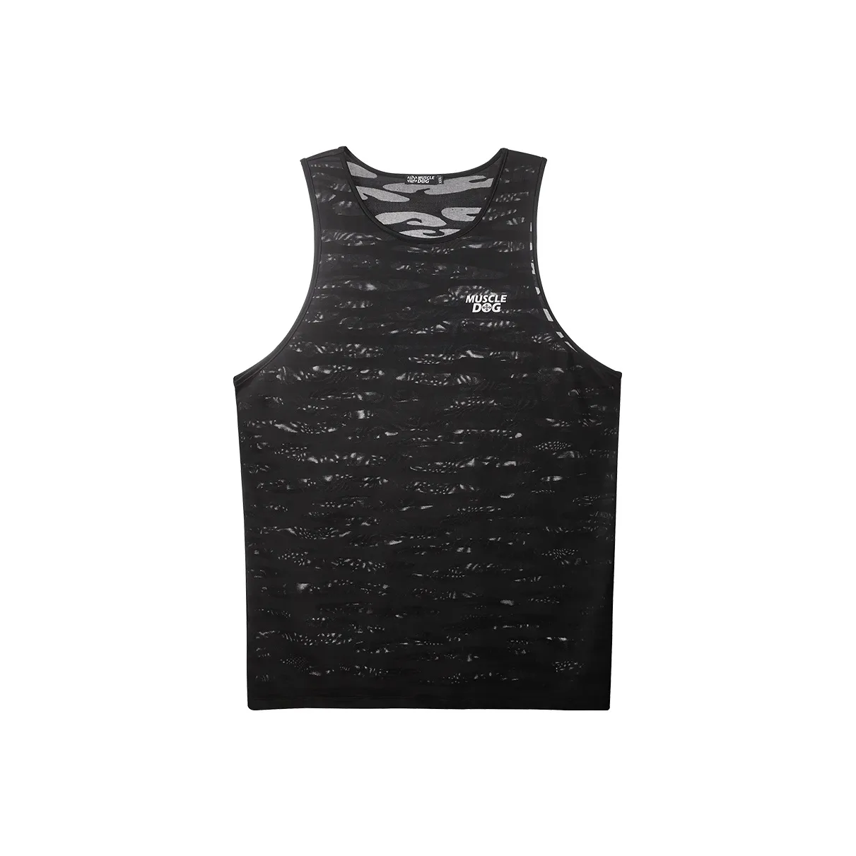 Muscle Dog Tank Tops Men's Black